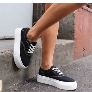 Windsor Smith Platform Sneakers Size 8